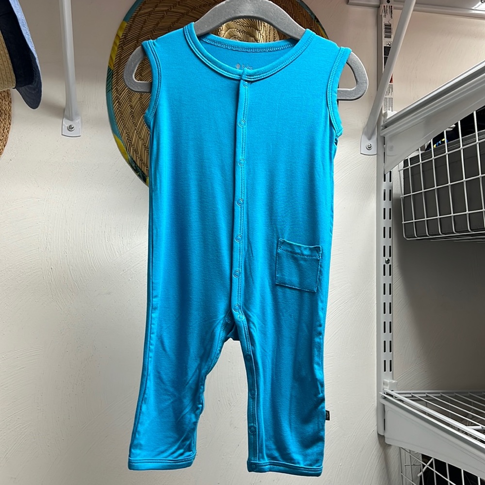 Kyte Baby sleeveless snap romper